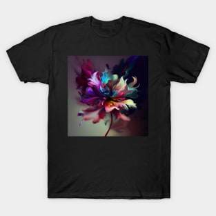 Floral Artwork Designs T-Shirt